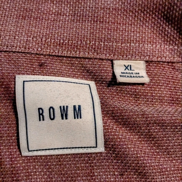 ROWM Men's Button-Up Shirt - Picture 2 of 5